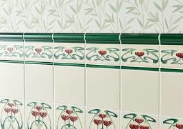 3"x6" Tube Lined Border Tiles