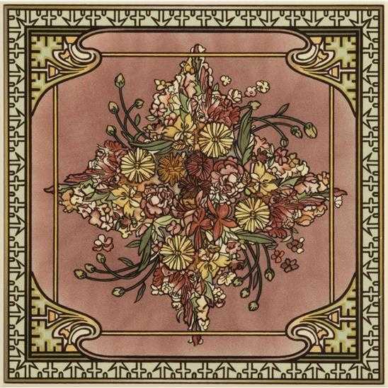 Spring Single Floral Tile